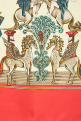 Hermès Silk Au Fil De La Soie 90 Scarf