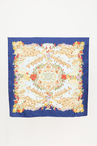 Hermès Silk Au Pays De Cocagne 90 Scarf