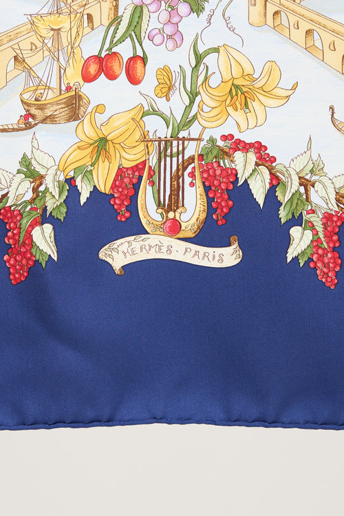 Hermès Silk Au Pays De Cocagne 90 Scarf