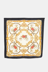 Hermès Silk Printed 90 Scarf