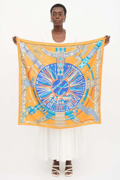 Hermès Silk Ceintures et Liens 90 Scarf