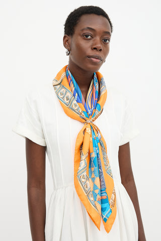 Hermès Silk Ceintures et Liens 90 Scarf