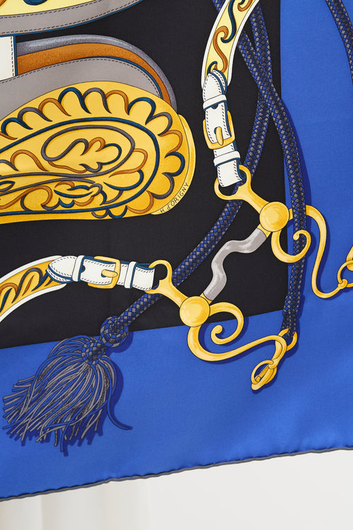 Hermès Silk  Festival des Amazones 90 Scarf