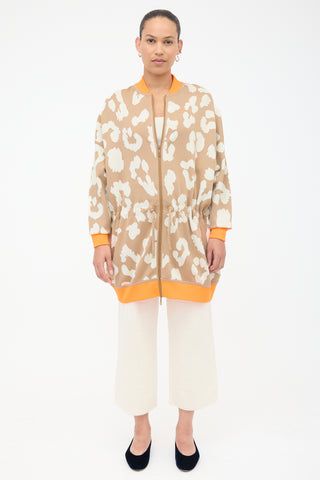 Hermès Silk Jungle Love Bomber Jacket