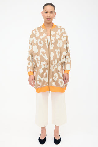 Hermès Silk Jungle Love Bomber Jacket