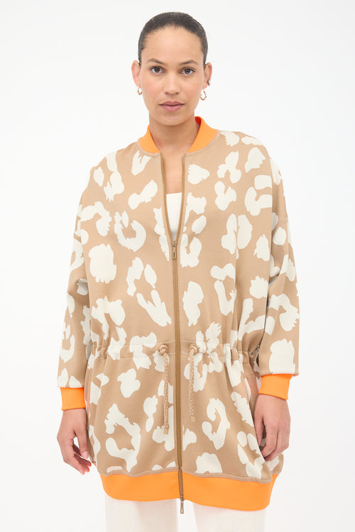 Hermès Silk Jungle Love Bomber Jacket