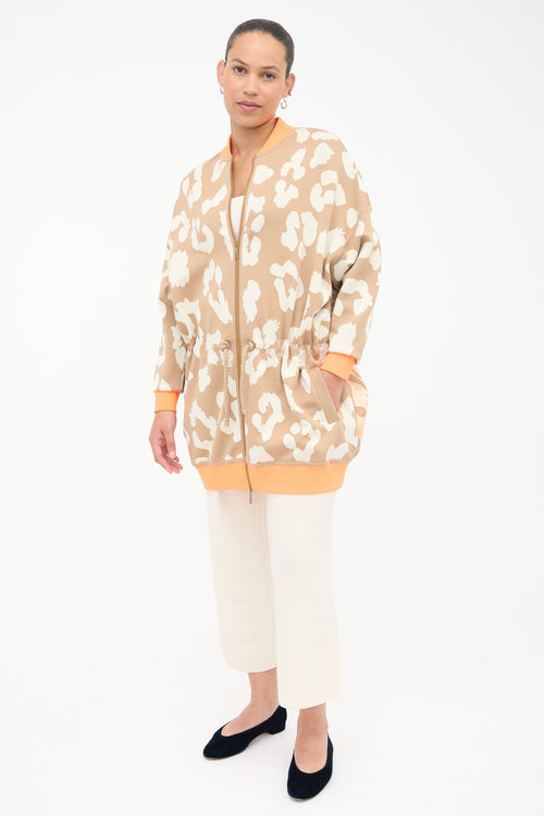 Hermès Silk Jungle Love Bomber Jacket