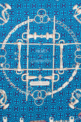 Hermès Silk Mors Et Gourmettes 90 Scarf
