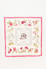 Hermès Silk Quai Aux Fleurs 90 Scarf