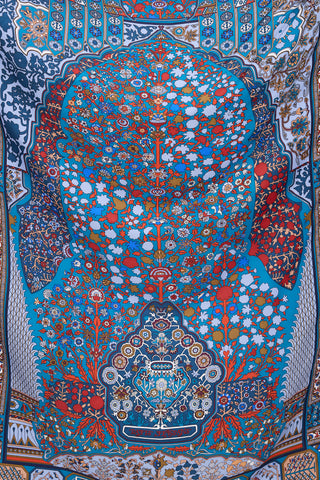 Hermès Silk Tapis Persans 140 Scarf