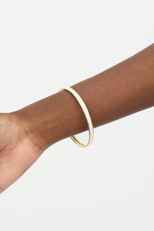 Hermès Enamel Uni Bangle