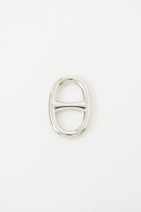 Hermès Silver Chaine D'Ancre Scarf 90 Ring
