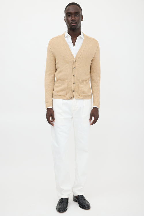 Hermès Sport Vintage Cashmere Cardigan