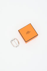 Hermès Sterling Silver Scarf Buckle Ring
