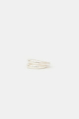 Hermès Sterling Silver Vertige Ring