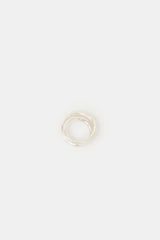 Hermès Sterling Silver Vertige Ring