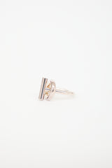 Hermès Sterling Silver Echappee Ring