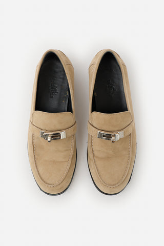 Hermès Suede Destin Loafer
