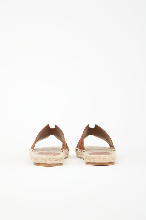 Hermès Suede Antigua Espadrille