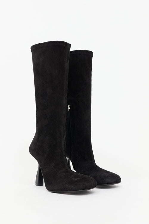 Hermès Suede Halo Boot