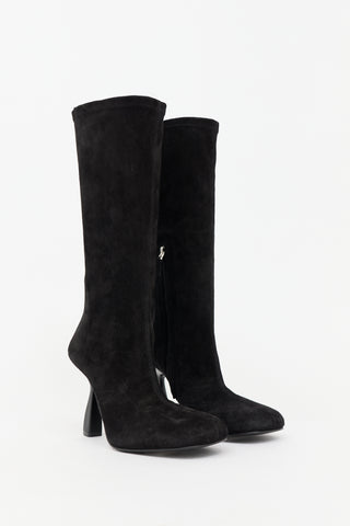 Hermès Suede Halo Boot