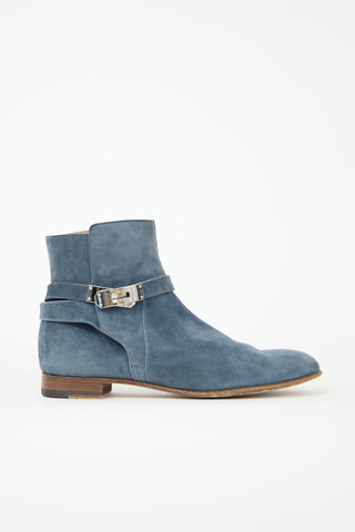 Hermès Suede Neo Ankle Boot