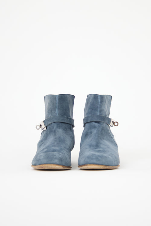 Hermès Suede Neo Ankle Boot