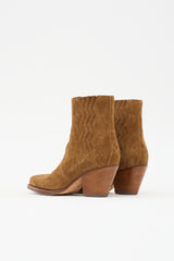 Hermès Suede Vegas Ankle Boot