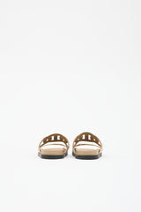 Hermès Suede Extra Sandal