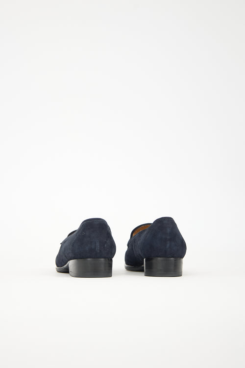 Hermès Suede Hache Loafer