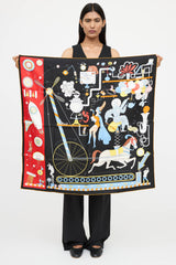 Hermès Silk Tea for Two Scarf