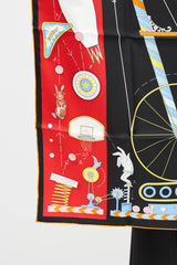Hermès Silk Tea for Two Scarf