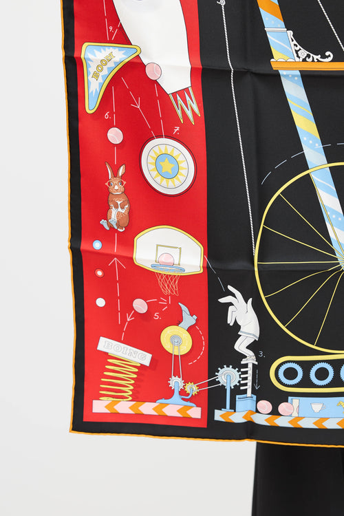 Hermès Silk Tea for Two Scarf