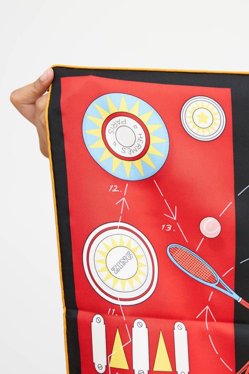 Hermès Silk Tea for Two Scarf