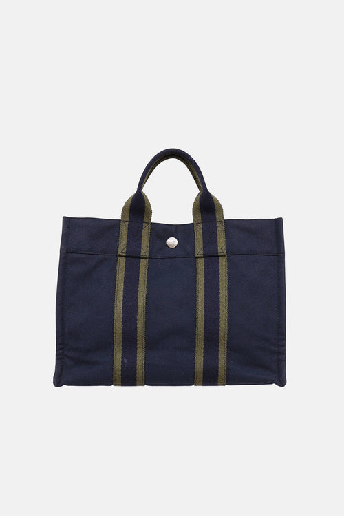 Hermès Toile Herline Fourre Bag