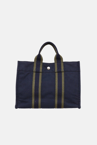 Hermès Toile Herline Fourre Bag