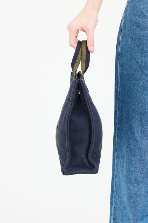 Hermès Toile Herline Fourre Tout Bag