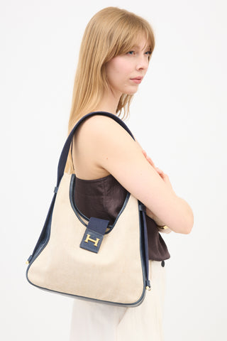 Hermès Vintage Canvas Tsako Bag