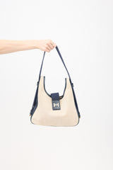 Hermès Vintage Canvas Tsako Bag