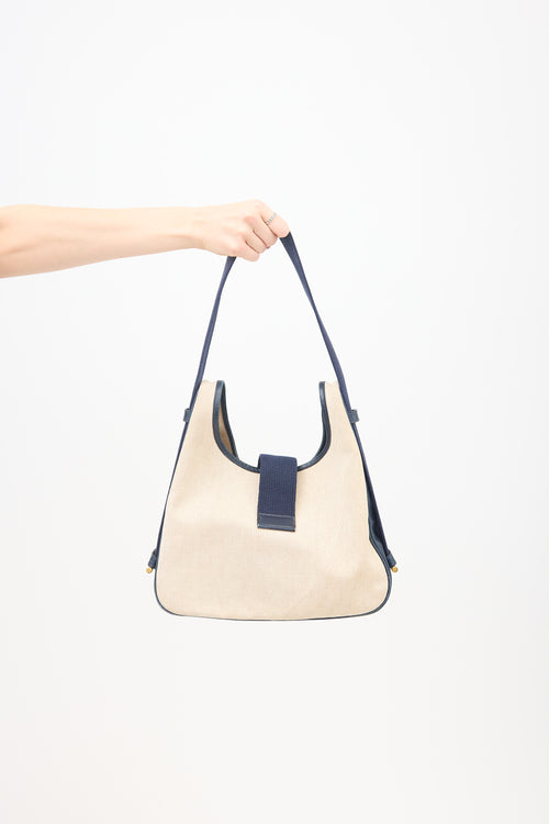Hermès Vintage Canvas Tsako Bag