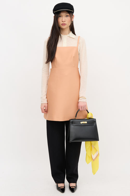 Hermès Vintage Noir Box Kelly Sellier 28 Bag