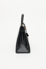 Hermès Vintage Noir H Box Kelly Sellier 32 Bag