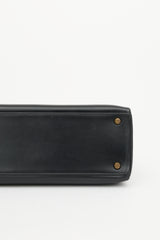 Hermès Vintage Noir H Box Kelly Sellier 32 Bag