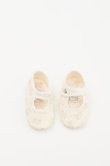 Hermès Cream Pif Adada Dots Baby Slipper