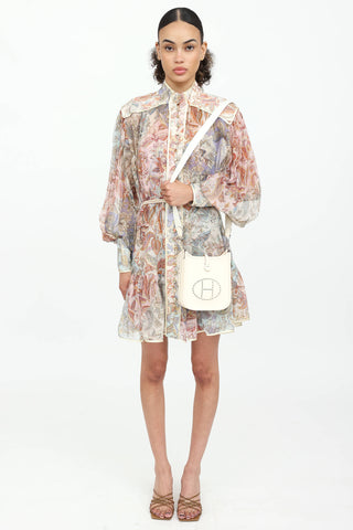 Hermès 2021 Craie Clemence Evelyne I TPM 16 Bag