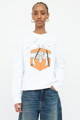 Hermès Boite Surprise Graphic Sweatshirt
