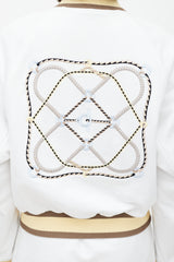 Hermès White & Multicolour Patched Co-Ord Set