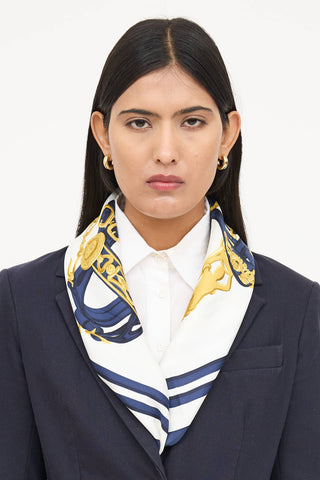 Hermès Silk Brides De Gala Scarf