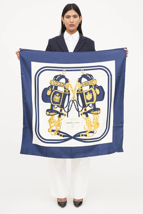 Hermès Silk Brides De Gala Scarf