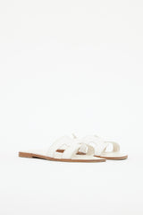 Hermès Havane Leather Oran  Sandal